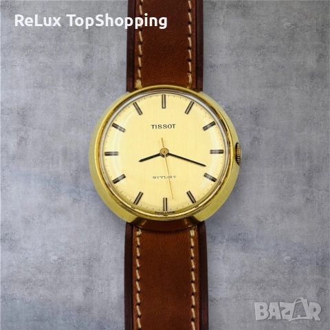 Tissot Stylist vintage механичен часовник за колекционери, снимка 7 - Мъжки - 51947132