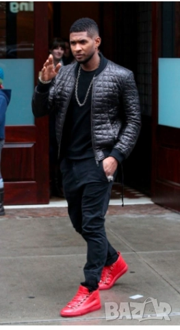 оригинални Balenciaga Arena High-Top  Burgandy Red номер 46 ,5 сникърси / маратонки / кецове , снимка 2 - Маратонки - 52435596