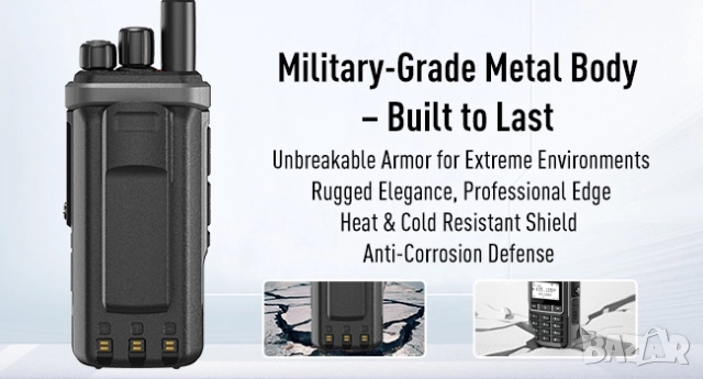 Radtel RT-860 радиостанция с пълен обхват (Full-Band RX) и SSB модулация, снимка 9 - Друга електроника - 52695529