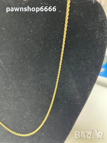 Златен синджир 14 К, снимка 4 - Колиета, медальони, синджири - 51217779