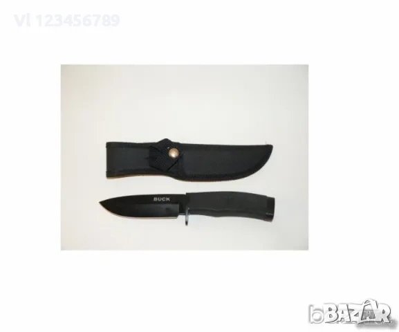 Нож оцеляване Бук/ Buck 105x220 - черен , снимка 3 - Ножове - 53830724