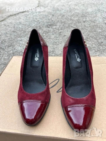 Дамски обувки естествена кожа 38 номер , снимка 2 - Дамски обувки на ток - 53850426