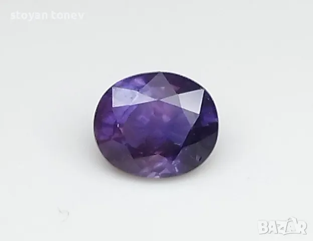 Сапфир с променящ се цвят и VS чистота - 1.03кт.! Сертифициран! Нов!, снимка 9 - Други - 50136185