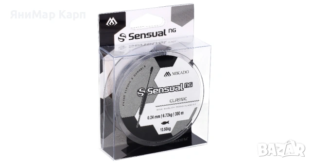 Влакно Mikado Line Sensual N.G. Classic 300m Transparent, снимка 3 - Такъми - 53509075