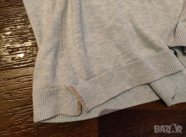 Мъжко поло edc by Espirit - небесносиньо, снимка 3 - Пуловери - 53291395