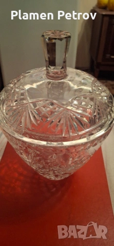 Кристална бонбониера/ръчна изработка/, снимка 9 - Декорация за дома - 40530856