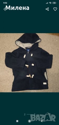 Тънко есенно палтенце Том Тейлър, снимка 3 - Бебешки якета и елеци - 34021456