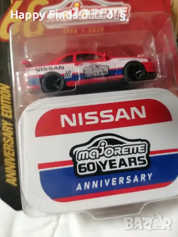 💕🧸 Majorette Nissan 60 Years Anniversary, снимка 3 - Колекции - 48273326