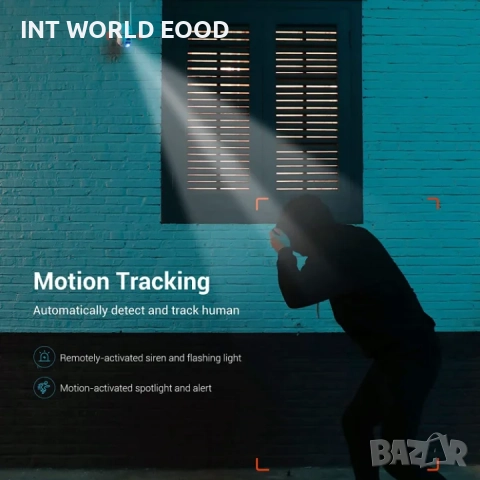 Blurams S21C 3MP WiFi Камера PTZ с двоен обектив 360° завъртане Blurams APP, снимка 8 - IP камери - 52063118