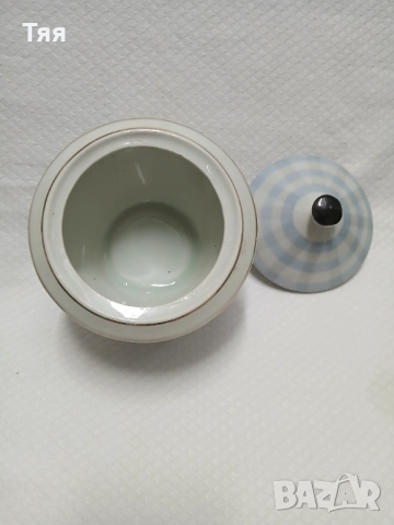 Порцеланови чайник и захарница СИП, снимка 8 - Антикварни и старинни предмети - 52436383