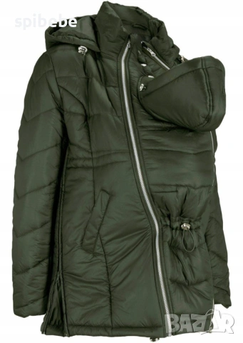 Ново зимно яке за бременни и бебеносене Bonprix размер S 36, снимка 4 - Якета - 53030991