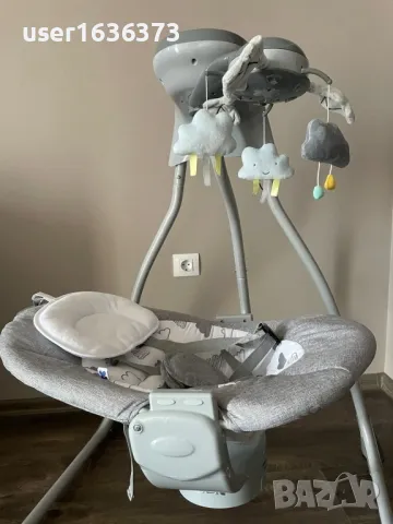 Електрическа люлка Kikaboo, снимка 3 - Детски люлки - 47709081