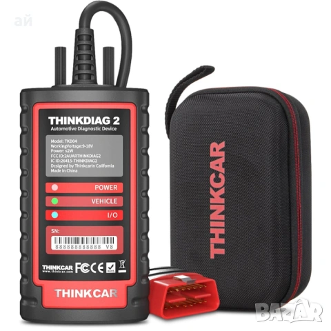 Launch ThinkDiag 2 CAN FD + XPRO5 Лиценз за леки автомобили + мотори, снимка 2 - Аксесоари и консумативи - 53246957