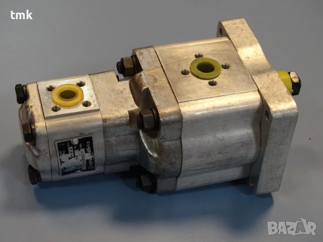 Хидравлична зъбна сдвоена помпа "Хидравлика"А25Х1/А0.60Х1 Hydraulic pump 175bar 1500min-1, снимка 5 - Резервни части за машини - 50939034