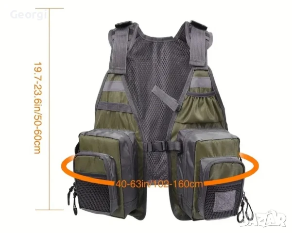 риболовен елек., снимка 5 - Екипировка - 51414024