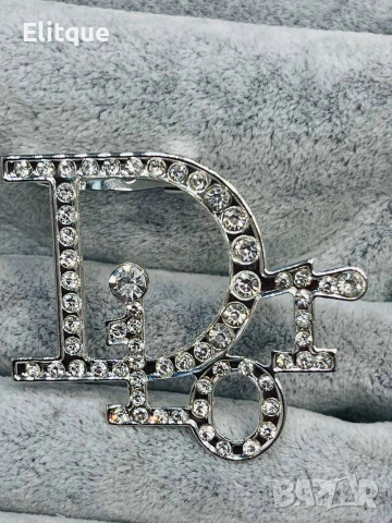 брошки от  висококачествена неръждаема стомана 💯 С кутия Christian Dior dolce gabbana chanel jadore , снимка 10 - Други - 53446656