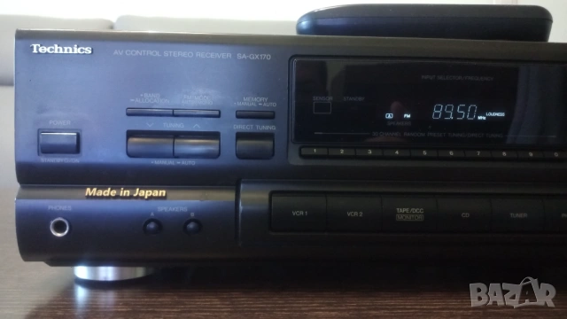 Technics SA-GX170, 4x80W + Дистанционно, снимка 3 - Аудиосистеми - 53613968