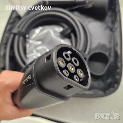 Кабел за електромобил EzGoGo Type 2 към Type 2, 5 м, 32 A, 7.2 kW, снимка 2 - Аксесоари и консумативи - 56235786