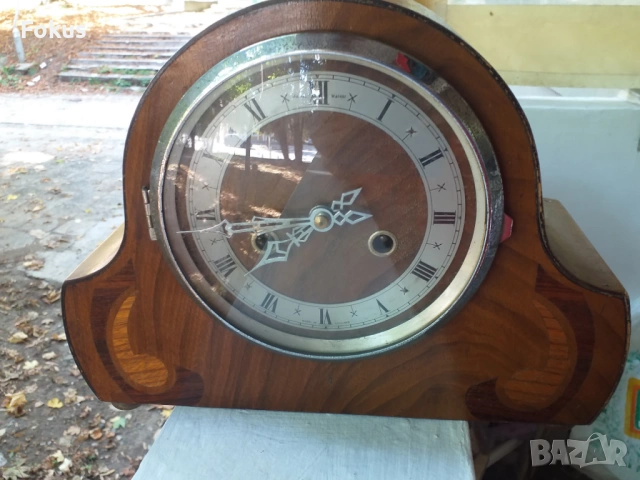 СТАР АНГЛИЙСКИ КАМИНЕН ЧАСОВНИК