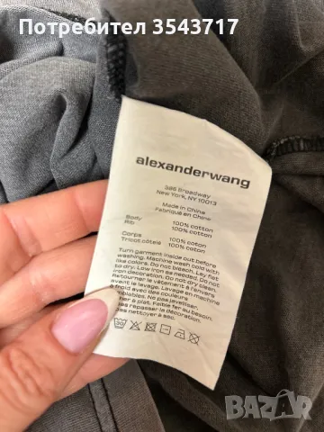 Alexander Wang тениска, снимка 6 - Тениски - 49363729