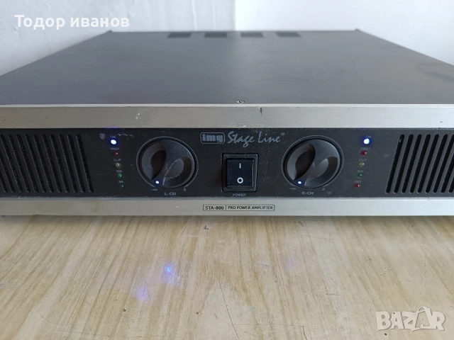 Stage line -sta800, снимка 3 - Ресийвъри, усилватели, смесителни пултове - 52116079