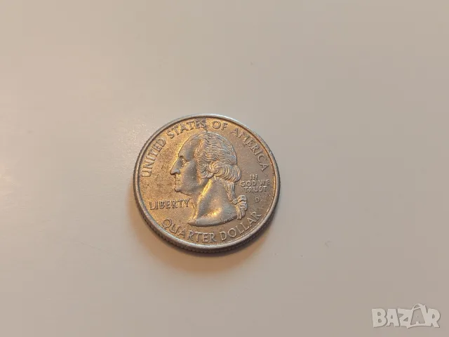 Монета 2000 Съединени Щати Washington Quarter - 25 Cents (The Bay State, MASSACHUSETTS) , снимка 3 - Нумизматика и бонистика - 55764985