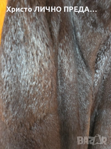 Дамско луксозно палто естествен косъм, снимка 4 - Палта, манта - 53398870