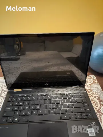 Продавам лаптоп HP Pavilion x360 14" Touch i3 10th gen. 8GB 128GB, снимка 4 - Лаптопи за работа - 49879660