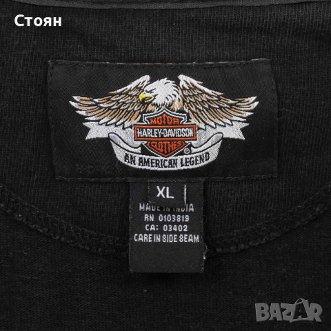 Vintage Harley Davidson Crewneck Блуза, снимка 2 - Блузи - 52020605