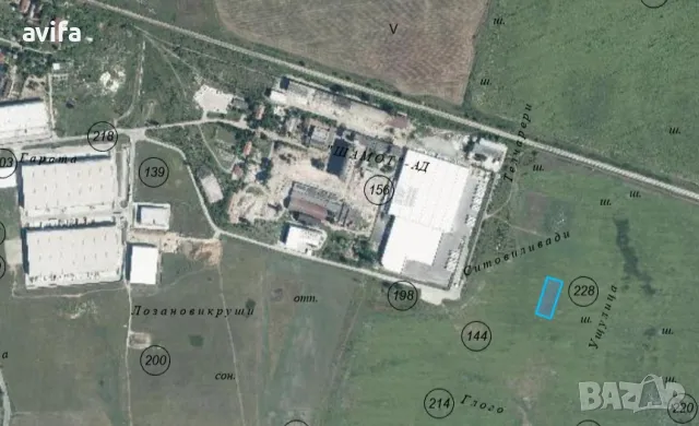 Имот в зона за промишлено строителство, снимка 3 - Парцели - 49638288