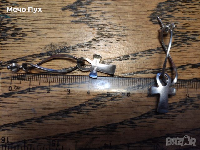 Сребърни обеци Nuove Gioie (60), снимка 4 - Обеци - 39805618