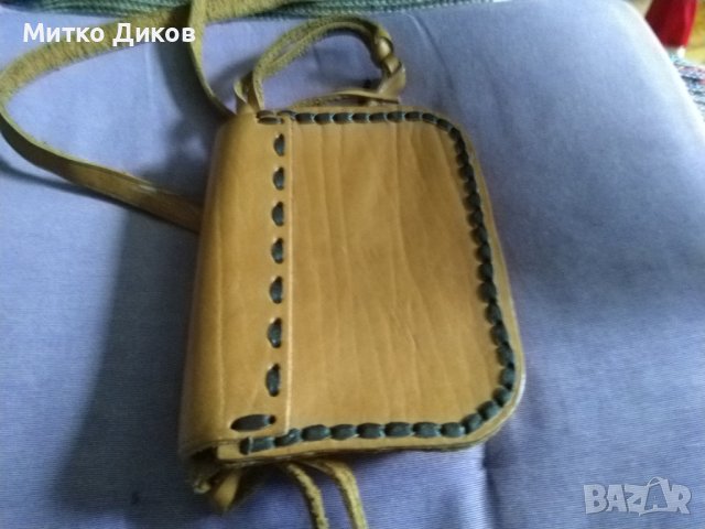 Чанта през рамо женска 165х126 мм нова №7 естествена кожа, снимка 5 - Чанти - 40900580