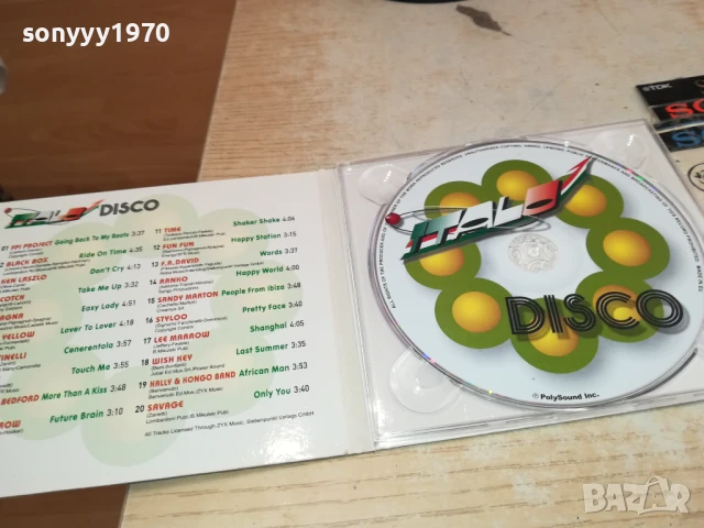 ITALO DISCO CD 0607251729, снимка 12 - CD дискове - 50928315