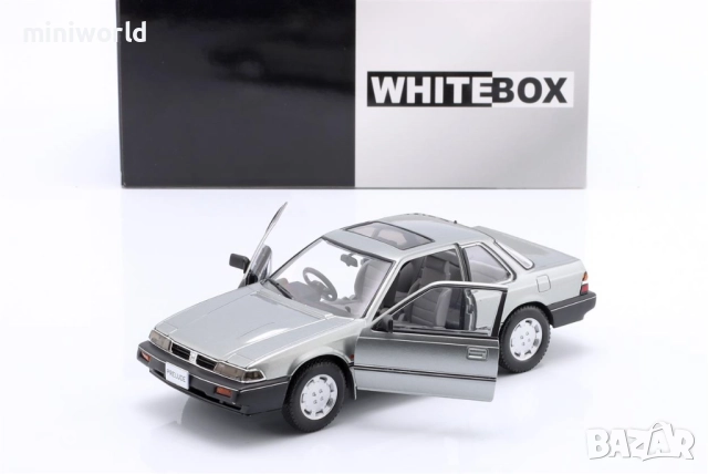 HONDA PRELUDE 1985 - мащаб 1:24 на WhiteBox моделът е нов в кутия, снимка 7 - Колекции - 52804012