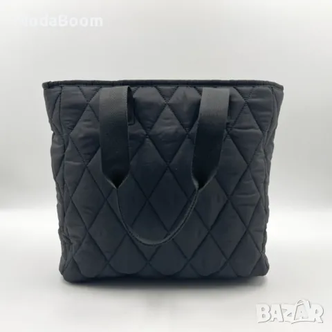 Висококачествена голяма дамска чанта през рамо от текстил, снимка 3 - Чанти - 48763847