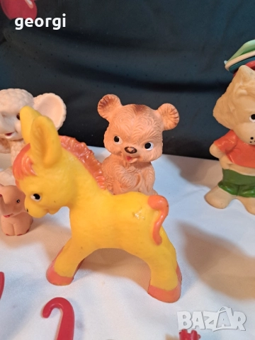 стари гумени играчки от соца 29/5, снимка 4 - Колекции - 52475296