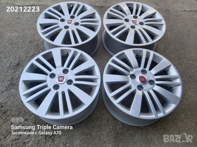 4 броя алуминиеви джанти за Fiat Grande Punto,Fiat Punto Evo 15, снимка 4 - Гуми и джанти - 40830886