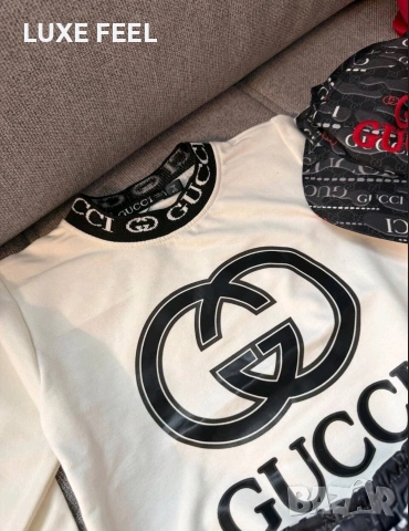 GUCCI ⚜️ Комплект+ Шапка , снимка 5 - Детски комплекти - 53200911