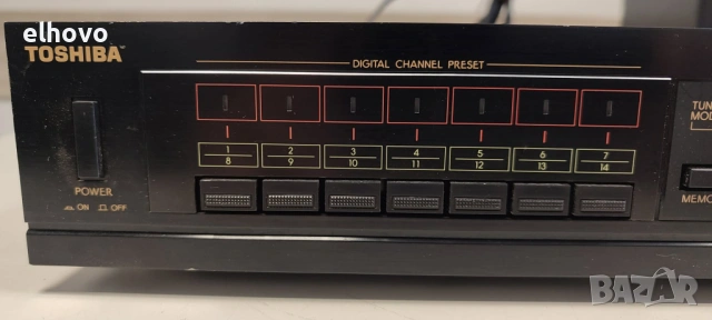 Стерео тунер Toshiba ST-S37, снимка 6 - Ресийвъри, усилватели, смесителни пултове - 53349553