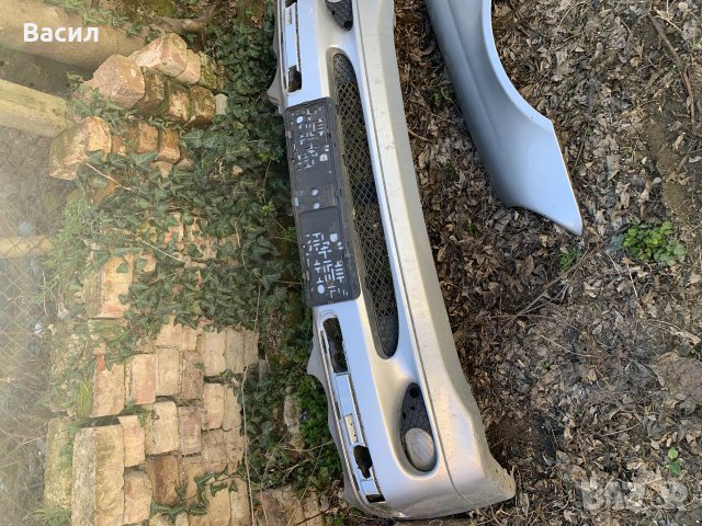 Предна броня комплект с халогени, снимка 1