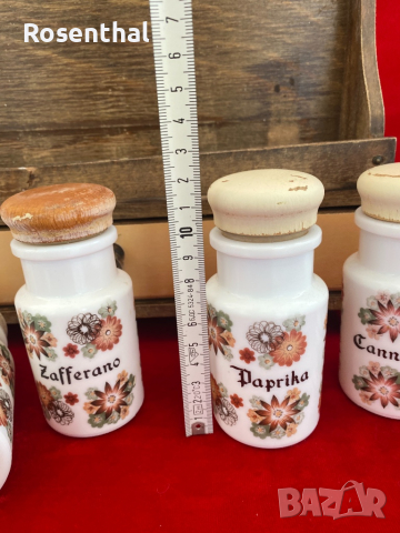 Бурканчета за подправки с етажерчица, снимка 4 - Аксесоари за кухня - 44724497