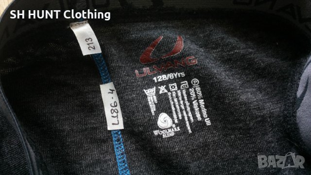 ULVANG Kids 80% Merino Wool 20% Viskose размер 8 години / 128 см височина детска термо долница - 299, снимка 6 - Детски клинове - 41629858
