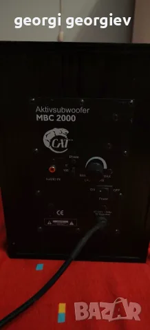 Субуфер cat berlin, снимка 2 - Тонколони - 56169762
