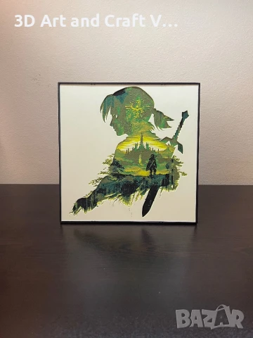 Релефни картини Legend of Zelda, снимка 2 - Картини - 51015440