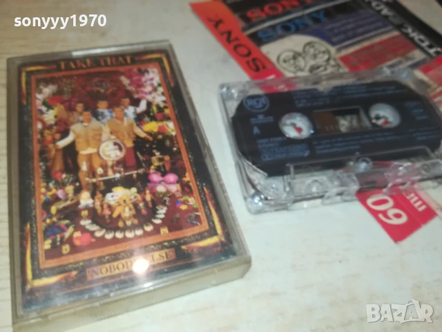 TAKE THAT-ORIGINAL TAPE 0308251249, снимка 13 - Аудио касети - 51234563