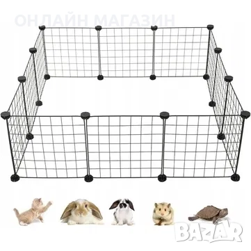 Клетка - ограждение за котки, кучета, зайци и други домашни любимци., снимка 10 - Други стоки за животни - 52066403