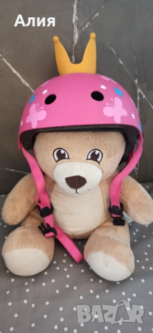 Детска каска за принцеси, с коронка