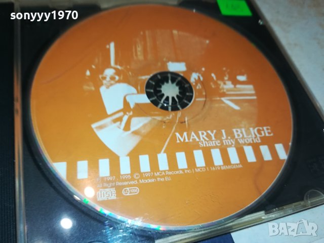 MARY J.BLIGE CD 1209231721, снимка 4 - CD дискове - 42167492