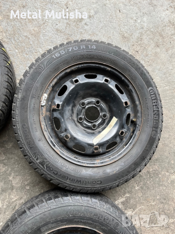 Джанти с гуми 5x100 VAG, снимка 5 - Гуми и джанти - 44731907