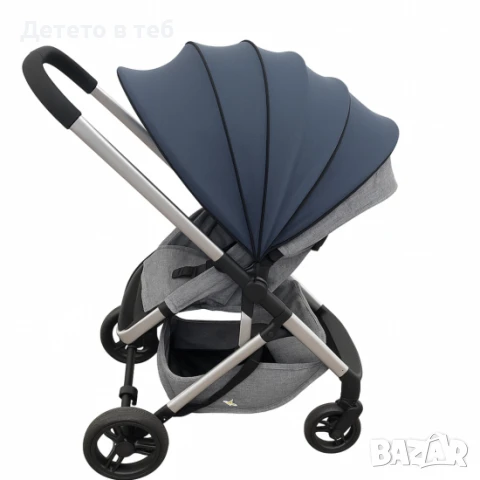 Сенник за количка универсален, сфера сив, снимка 1